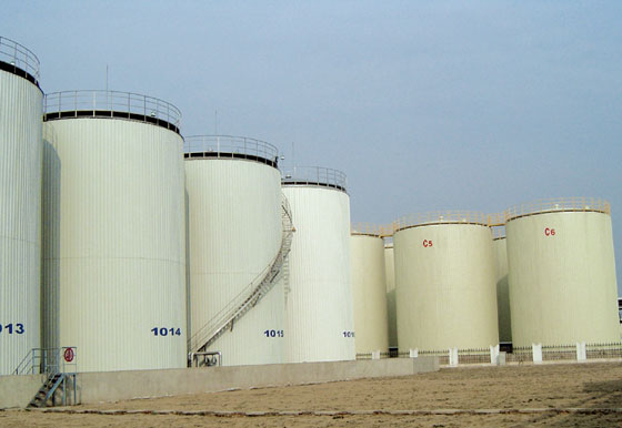 1.2万立方米食品油贮罐区安装工程仪征益江粮油工业有限公司