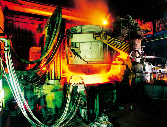 100吨电炉制作安装-南京钢铁集团有限公司
